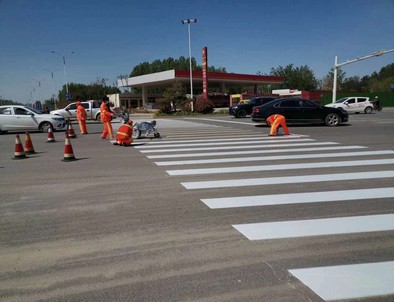 新余新余专业道路划线施工